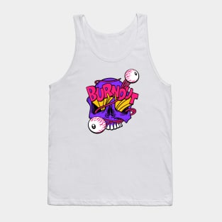 Burnout (front print) Tank Top